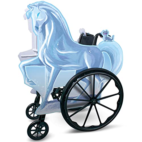 Disney Offizielles Rollstuhl Nokk Kostüm, Eiskönigin Pferd Kostüm, Anpassungsfähiges Kostüm Für Kinder, Einheitsgröße von Disguise