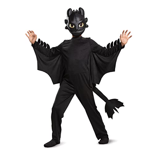 How To Train Your Dragon Toothless Classic Child Costume | Medium (7-8) von Disguise