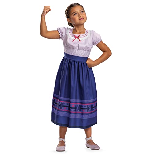Luisa Madrigal Offizielles Disney-Kostüm Luisa Encanto für Halloween, Kindergröße 7-8 Jahre von Disguise