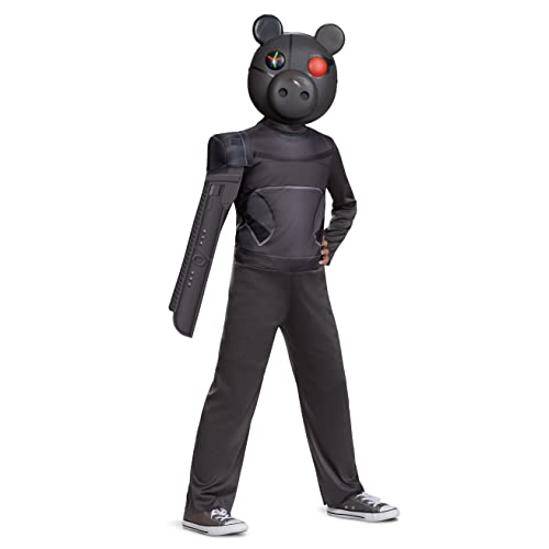 Robby Kostüm für Kinder, offizielles Schweinchen, Videospiel-Kostüm, Outfit und Maske, Größe (4-6) von Disguise