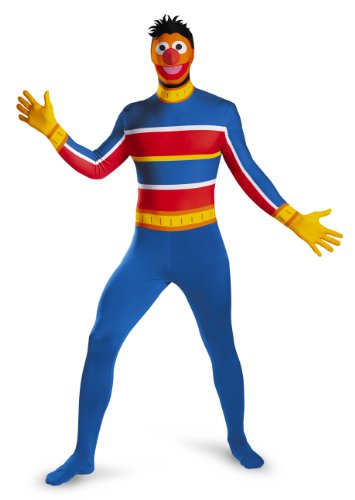 Sesame Street Ernie Bodysuit Teen/Adult Costume 38-40 Sesame Street Ernie Bodysuit Teen/Adult Costume 38-40 von Disguise