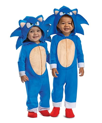 Sonic 2 Kostüm für Babys, offizielles Sonic 2 Kostüm für Babys, Größe 12-18 Monate Sonic 2 Kostüm für Babys, offizielles Sonic 2 Kostüm für Babys, Größe 12-18 Monate von Disguise