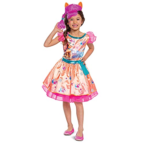 Sunny Starscout Deluxe Costume for Girls, Official My Little Pony Tutu Dress Character Outfit, Kids Size Extra Small (3T-4T) von Disguise