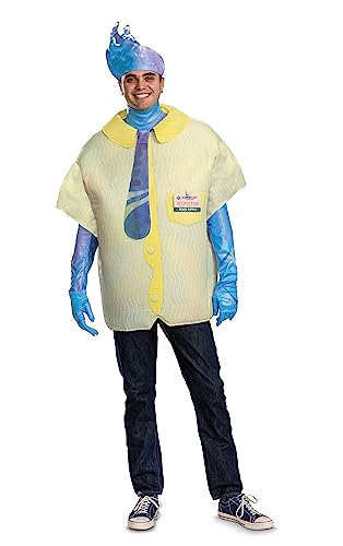 Wade Kostüm, offizielles Disney Pixar Elemental Kostüm für Erwachsene, Größe M (38-40) von Disguise