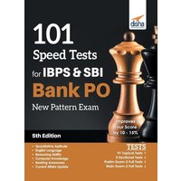 101 Speed Tests for IBPS & SBI Bank PO New Pattern Exam 5th Edition von Disha Publication