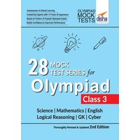 28 Mock Test Series for Olympiads Class 3 Science, Mathematics, English, Logical Reasoning, GK & Cyber 2nd Edition von Disha Publication