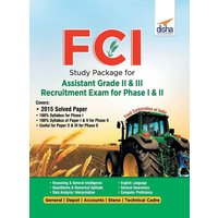 FCI Study Package for Assistant Grade II & III Recruitment Exam for Phase I & II 2nd Edition von Disha Publication