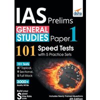 IAS Prelims General Studies Paper 1 - 101 Speed Tests with 5 Practice Sets - 4th Edition von Disha Publication