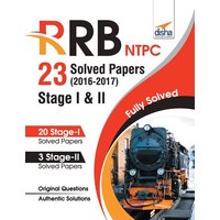 RRB NTPC 23 Solved Papers 2016-17 Stage I & II English Edition von Disha Publication