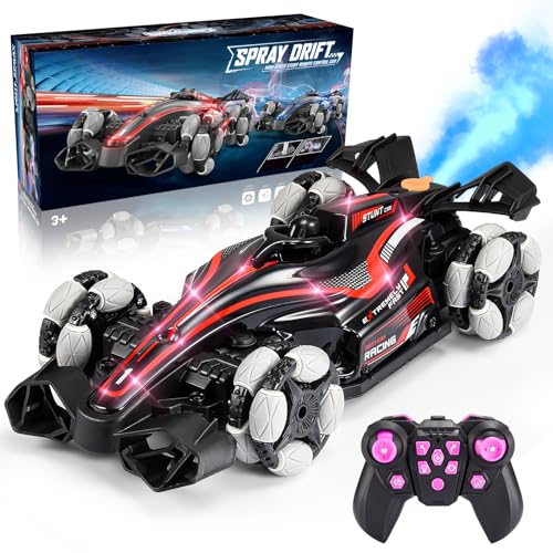 Dislocati Ferngesteuertes Auto ab 3 4 5 6-10 Jahre, Spielzeug ab 3-9 Jahre Junge Outdoor Spielzeug Rc Drift Car Geburtstags Geschenke Allradantrieb 2.4Ghz 4WD 360°Crawler von Dislocati