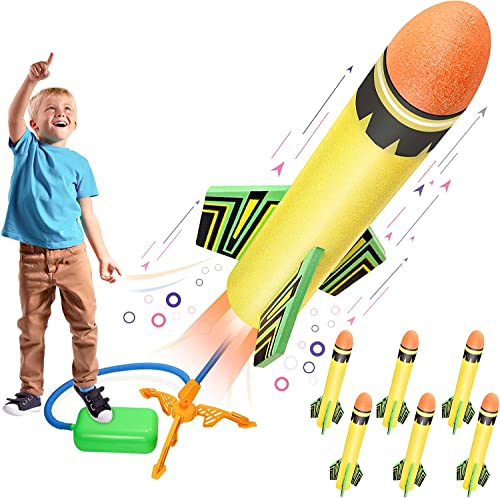 Dislocati Spielzeug ab 3 4 5 6-12 Jahre Jungen, Rakete Geschenk Junge 3-12 Jahre Weihnachten Outdoor Spielzeug für Spiele für Draußen Kinder von Dislocati