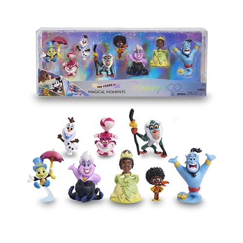Famosa Disney 100 Magical Moments, Sammelspielzeug mit Disney-Charakteren, enthält 8 Verschiedene Figuren, 100% offizielle Lizenz, 12 zum Sammeln, 3 Jahre, (DED16C00) von Famosa