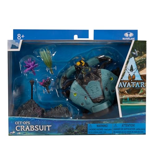 Avatar: The Way of Water Deluxe Medium Actionfiguren CET-OPS Crabsuit von McFarlane