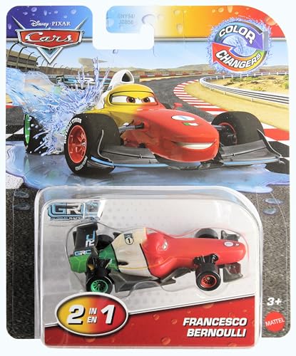 Disney Cars 2025 Color Changers GRC Global Racers Cup Francesco Bernoulli von Disney Cars