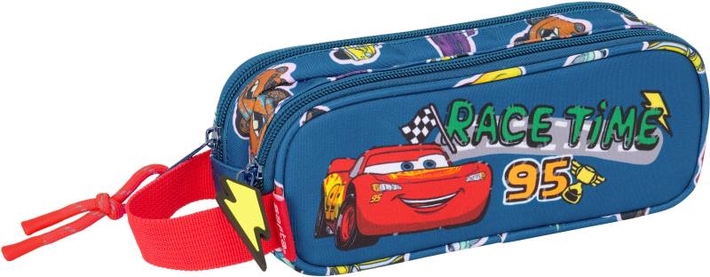 Disney Cars Doppel-Federmäppchen Racing, Dunkelblau von Disney Cars