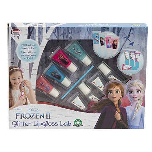 Disney Die Eiskönigin 2 70000641 Lip Gloss Set Disney Frozen Kinderschminke, Mehrfarbig, M von Disney Die Eiskönigin 2