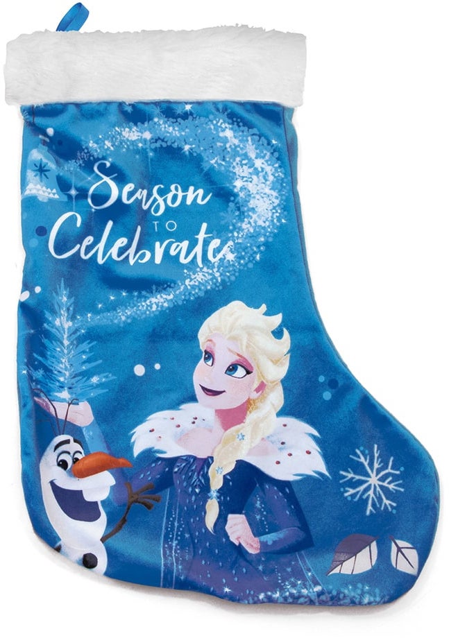 Die Eiskönigin Weihnachtsstrumpf, Blau von Disney Die Eiskönigin