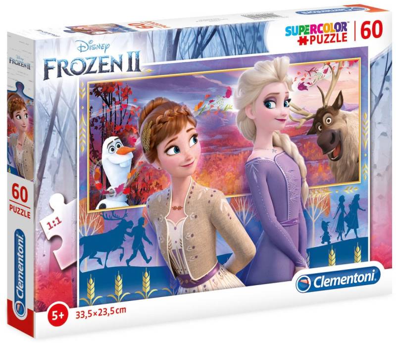 Disney Die Eiskönigin 2 Anna und Elsa Puzzle, 60 Teile von Disney Die Eiskönigin
