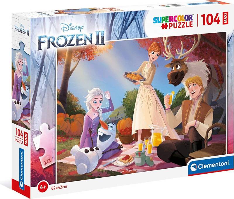 Disney Die Eiskönigin 2 Puzzle Maxi, 104 Teile von Disney Die Eiskönigin