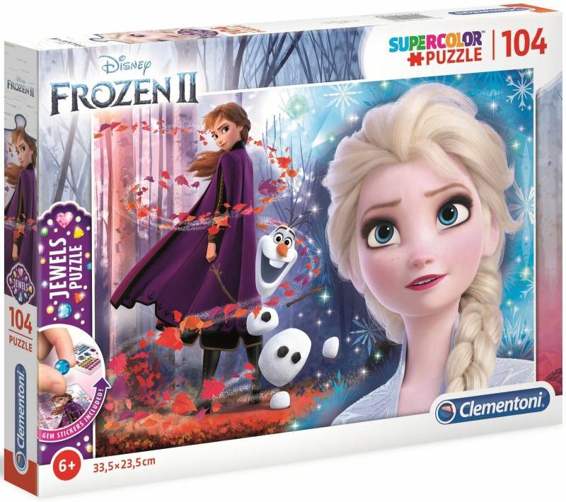 Disney Die Eiskönigin 2 Puzzle mit Diamanten, 104 Teile von Disney Die Eiskönigin