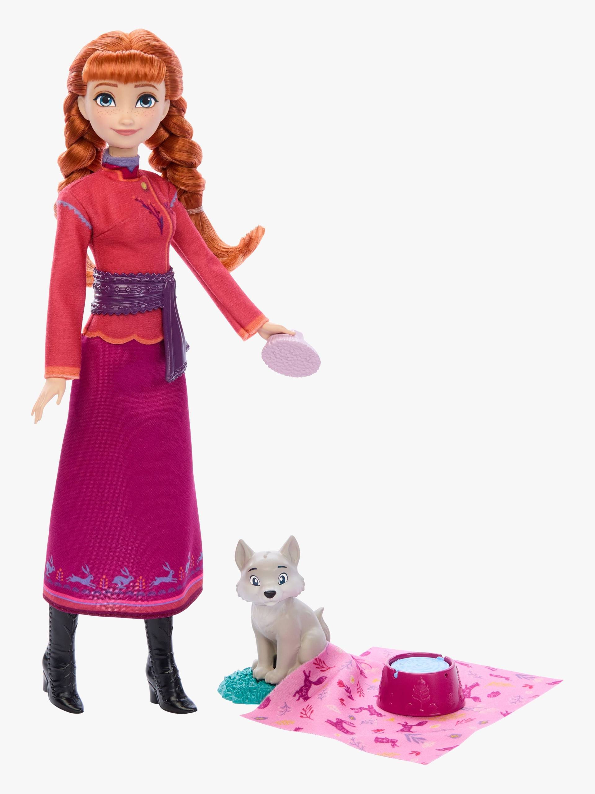 Disney Die Eiskönigin Anna Puppe und Wolfsjunges von Disney Die Eiskönigin