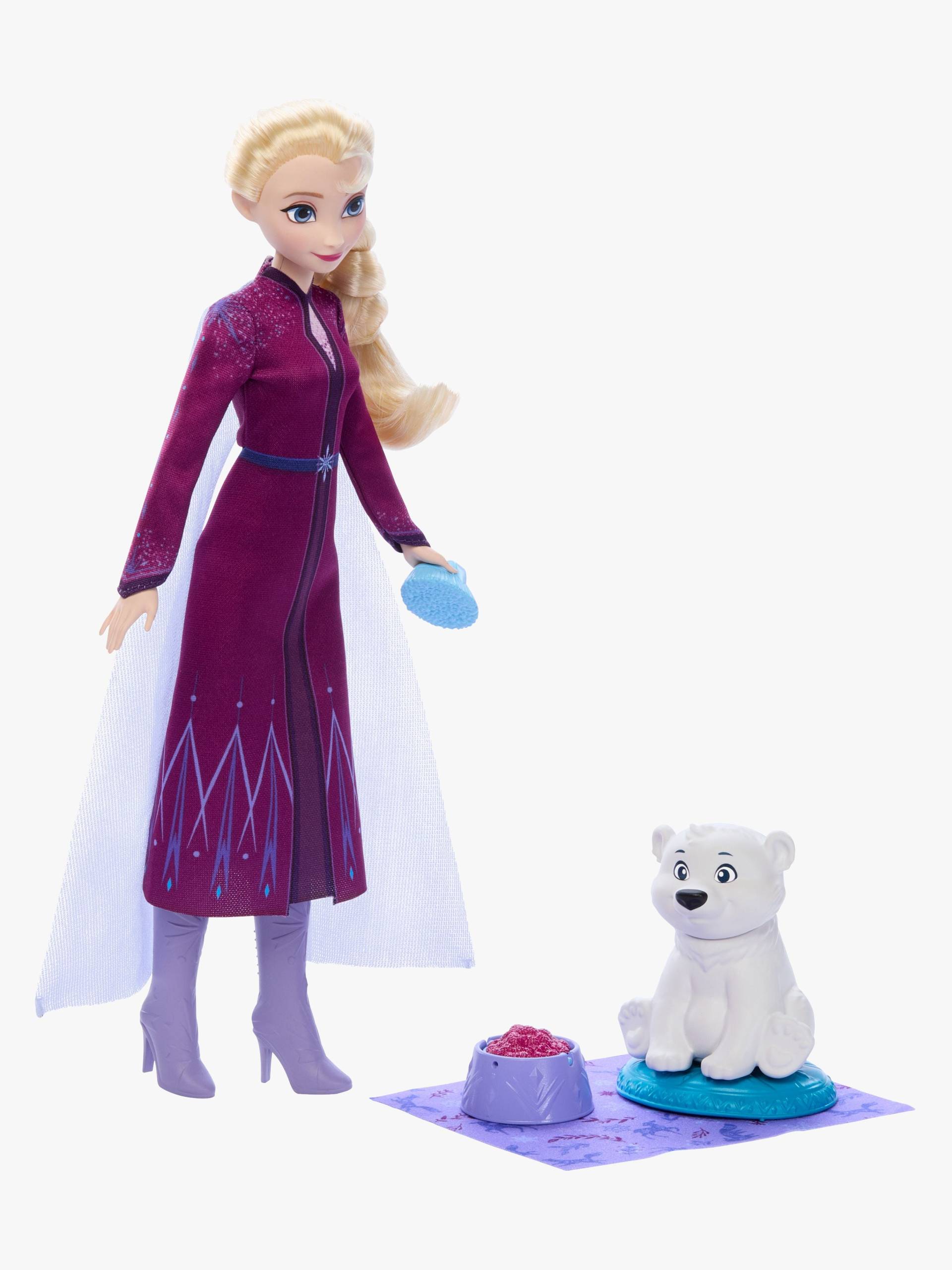Disney Die Eiskönigin Elsa Puppe und Bärenjunges von Disney Die Eiskönigin
