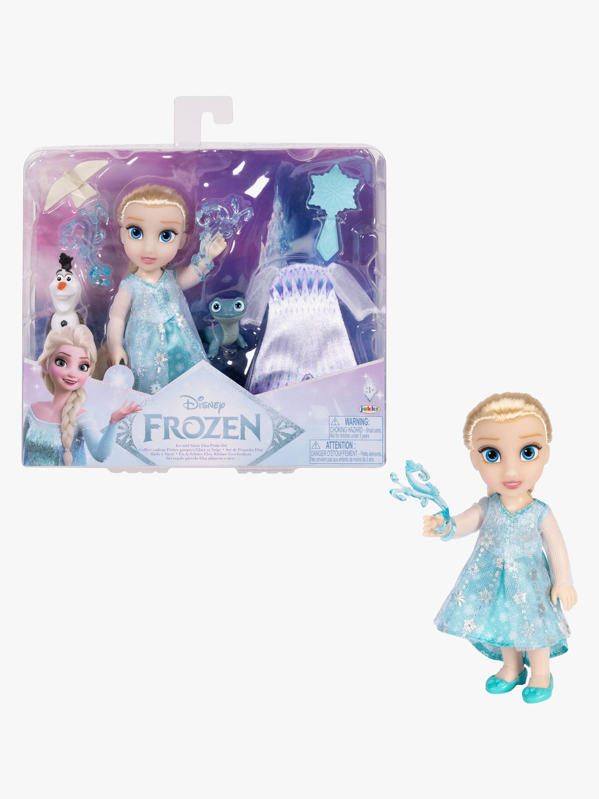 Disney Die Eiskönigin Ice and Snow Puppe Elsa 15 cm von Disney Die Eiskönigin
