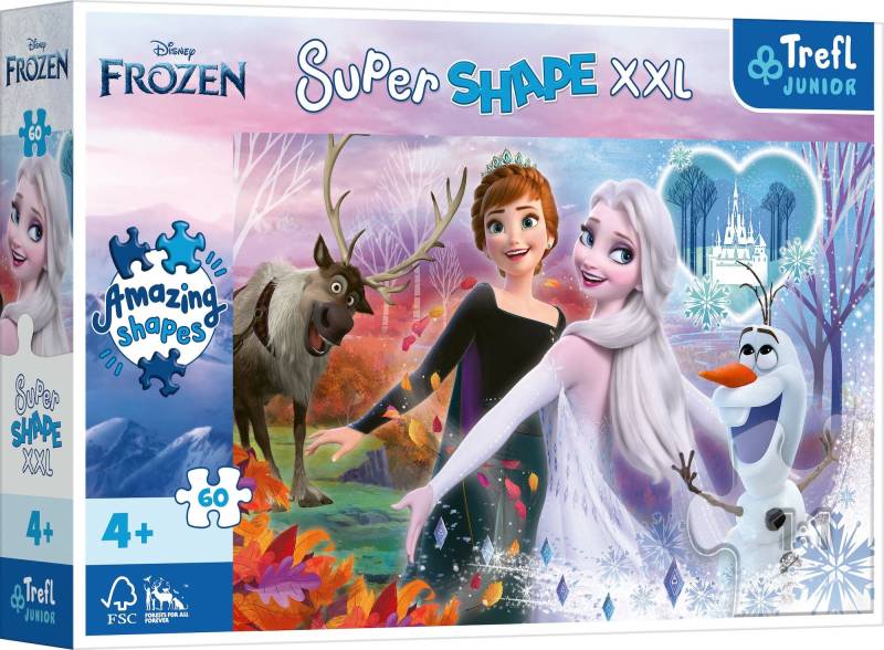 Trefl Junior Die Eiskönigin XXL Puzzle 60 Teile von Disney Die Eiskönigin