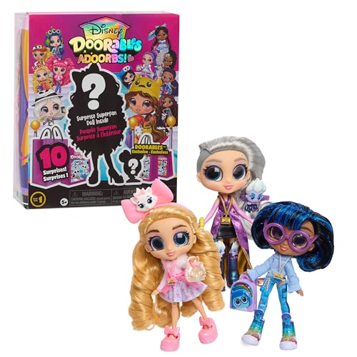 Disney Doorables ADOORBS-Puppen mit Zubehör, 11-teilig, 14 cm große Überraschungs-Sammelpuppe, Kinderspielzeug ab 5 Jahren von Just Play, 20.7 Disney Doorables ADOORBS-Puppen mit Zubehör, 11-teilig, 14 cm große Überraschungs-Sammelpuppe, Kinderspielzeug ab 5 Jahren von Just Play, 20.7 von Disney Doorables