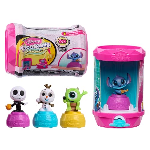 Disney Doorables Micro Motion-Kapseln, 3,8 cm Micro Motion-Überraschungs-Sammelfigur, Kinderspielzeug ab 5 Jahren von Just Play, 7.62 von Just Play
