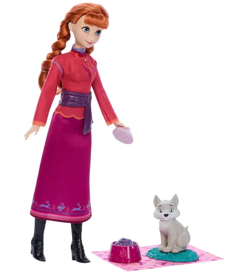 Disney Frozen Puppe - 30 cm - Anna + Baby Fox - Disney Frozen - One Size - Puppen Disney Frozen Puppe - 30 cm - Anna + Baby Fox - Disney Frozen - One Size - Puppen von Disney Frozen