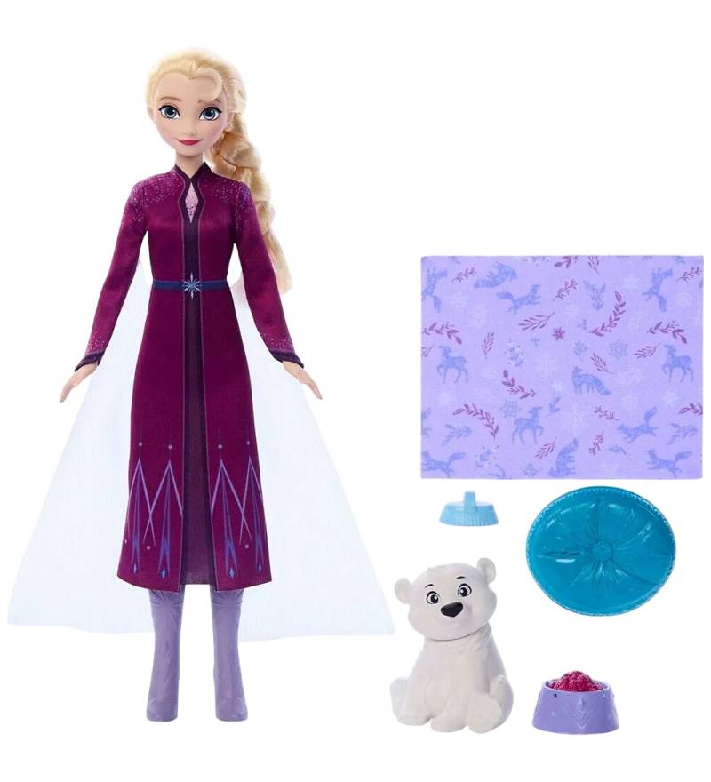 Disney Frozen Puppe - 30 cm - Elsa + Baby Bear - Disney Frozen - One Size - Puppen Disney Frozen Puppe - 30 cm - Elsa + Baby Bear - Disney Frozen - One Size - Puppen von Disney Frozen