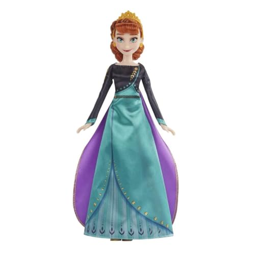 Hasbro Eiskönigin 2 Königin Anna Modepuppe, Kleid, Schuhe und rote Haare, Spielzeug für Kinder ab 3 Jahren Mehrfarbig Hasbro Eiskönigin 2 Königin Anna Modepuppe, Kleid, Schuhe und rote Haare, Spielzeug für Kinder ab 3 Jahren Mehrfarbig von Disney Frozen