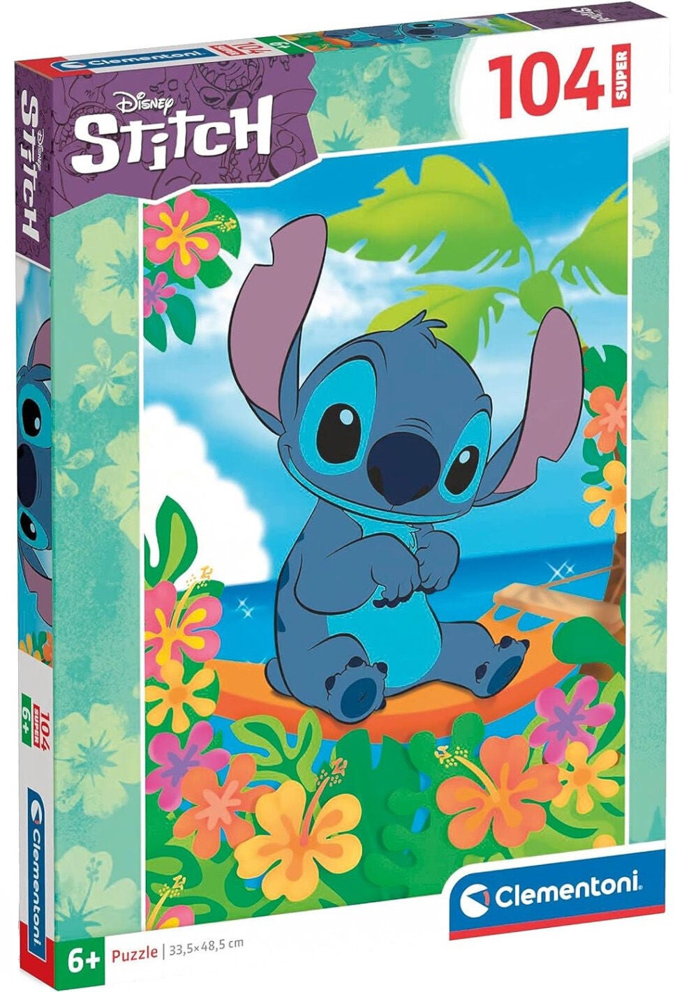 Clementoni Stitch Super Puzzle 104 Teile von Disney Lilo & Stitch