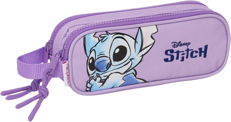 Disney Lilo and Stitch Doppel-Federmäppchen Sweet, Blau/Lila von Disney Lilo & Stitch