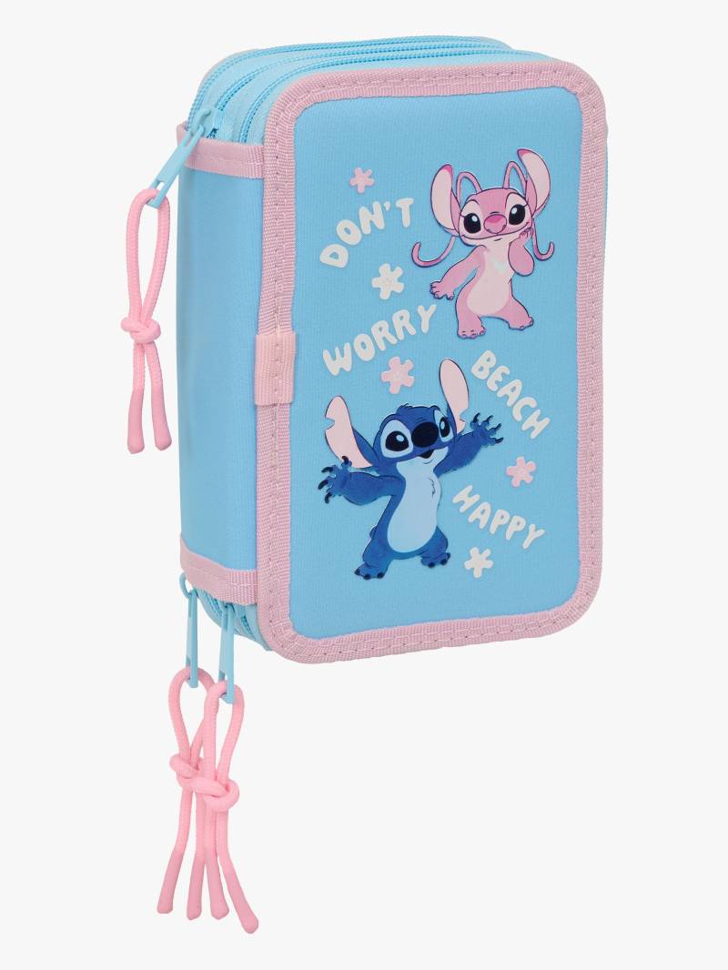 Disney Lilo &  Stitch Dreifach-Federmäppchen Happy von Disney Lilo & Stitch