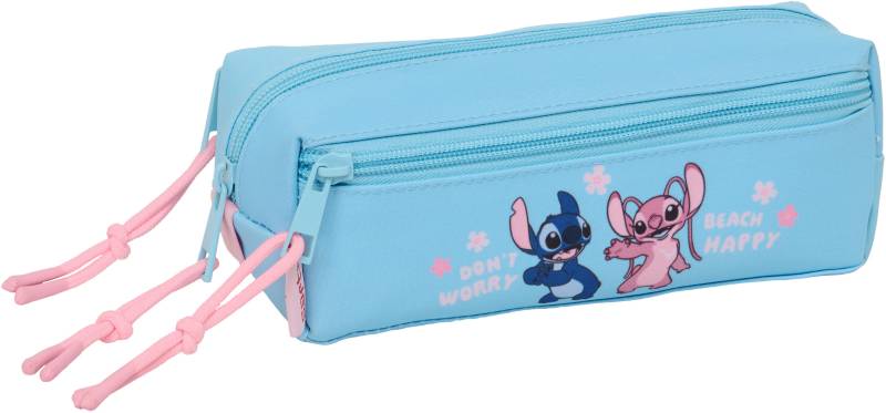 Disney Stitch Dreifach-Federmäppchen Happy von Disney Lilo & Stitch