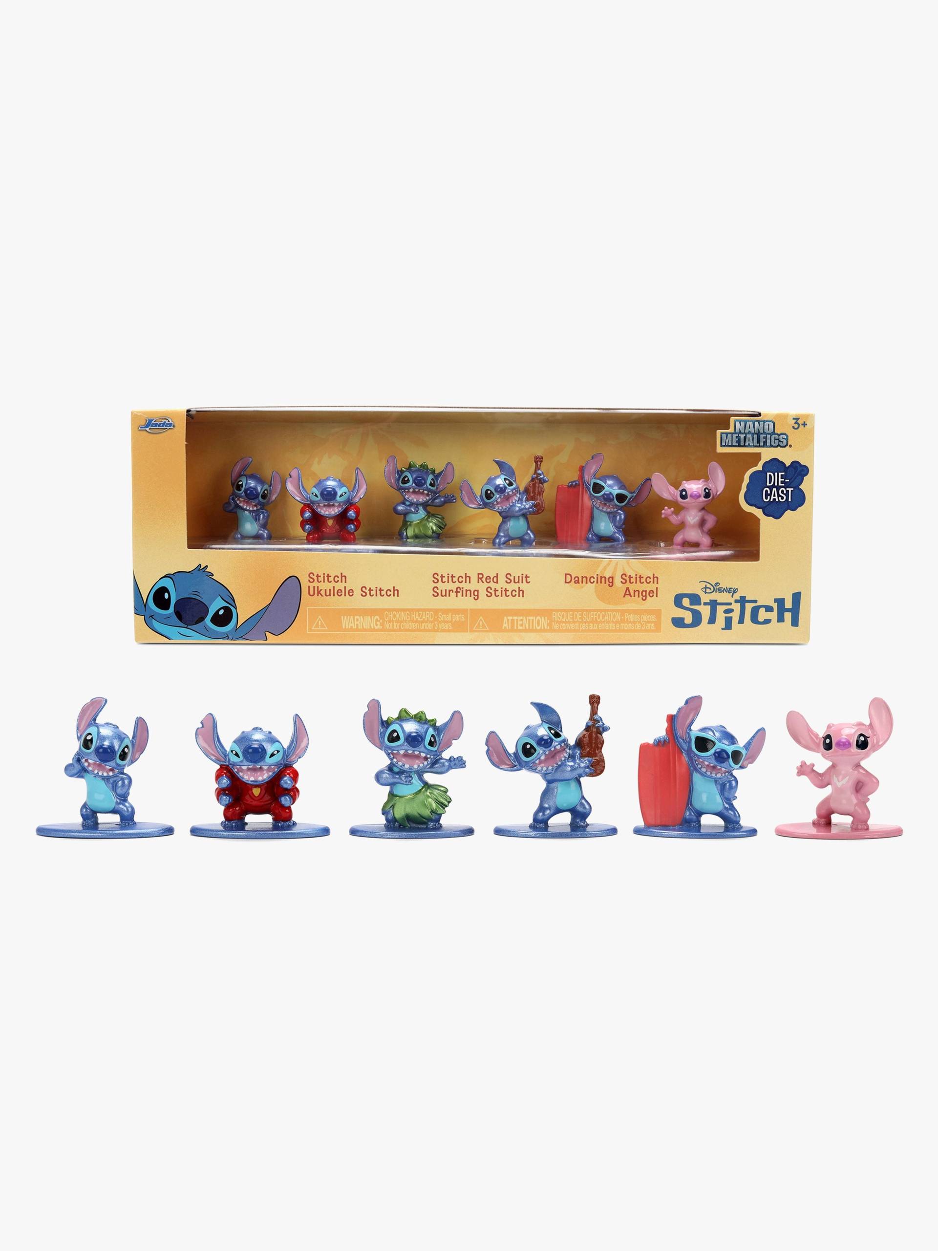 Disney Stitch Geschenkset Nanofiguren 6 Teile von Disney Lilo & Stitch