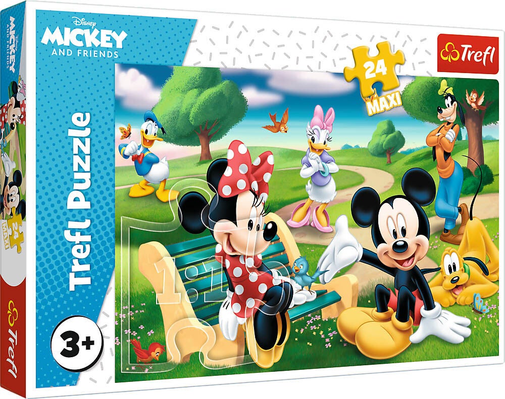 Trefl Disney Maxi Puzzle Micky Maus 24 Teile von Disney Mickey Mouse