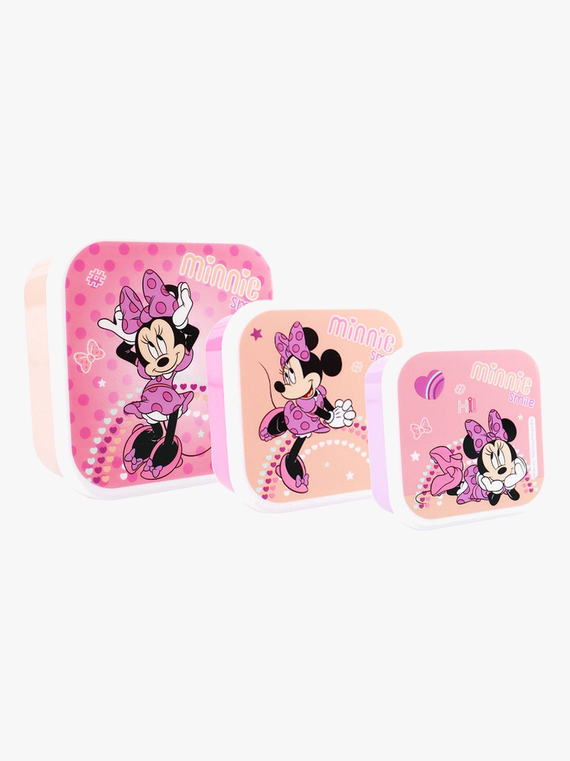 Disney Minnie Maus 3 in 1 Snackbox Fresh Bites, Rosa Disney Minnie Maus 3 in 1 Snackbox Fresh Bites, Rosa von Disney Minnie Maus