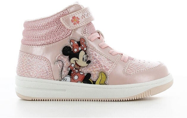 Disney Minnie Maus Kinder Sneaker, Light Pink/Pink, 27, Kinderschuhe von Disney Minnie Maus
