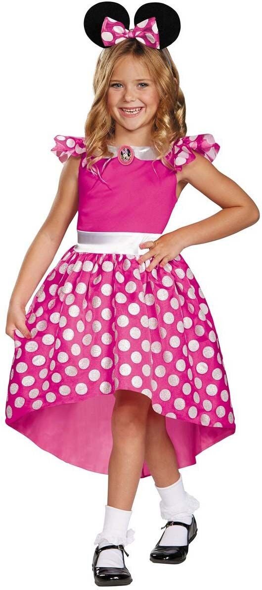 Disney Minnie Maus Prinzessinnenkostüm Minnie Klassische, Rosa, 3-4 Jahre Disney Minnie Maus Prinzessinnenkostüm Minnie Klassische, Rosa, 3-4 Jahre von Disney Minnie Maus