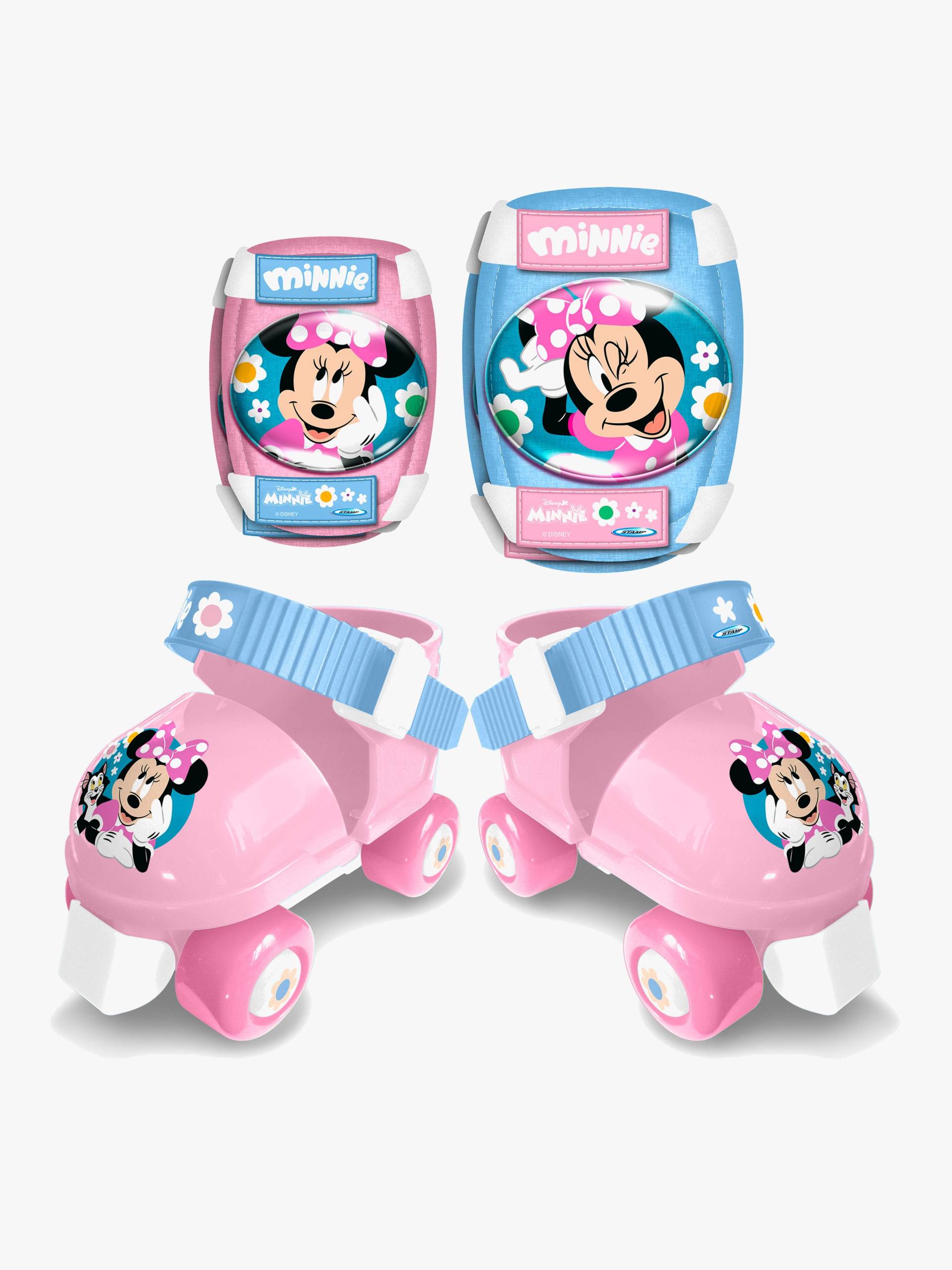 Disney Minnie Maus Rollschuhe mit Schutz-Set von Disney Minnie Maus