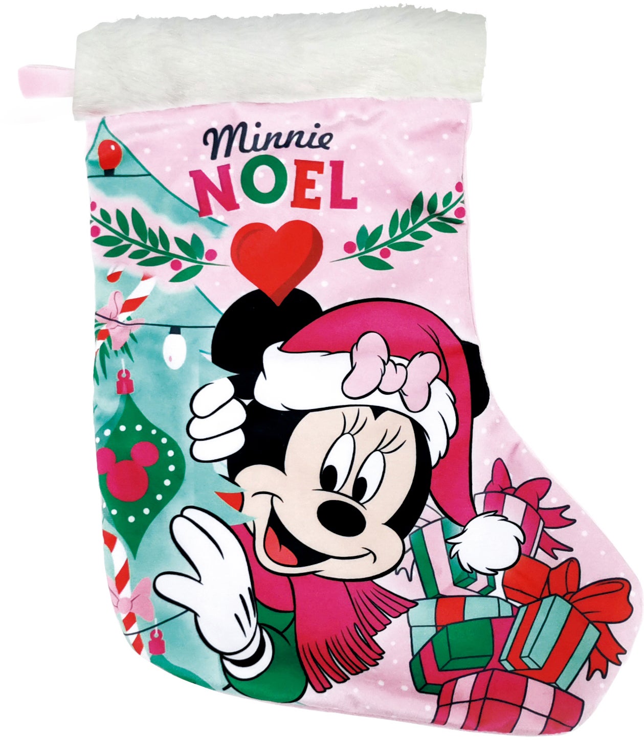 Disney Minnie Maus Weihnachtsstrumpf, Rosa Disney Minnie Maus Weihnachtsstrumpf, Rosa von Disney Minnie Maus