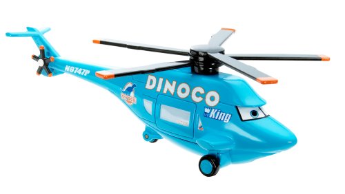 Disney Pixar CARS 2 - Dinoco Hubschrauber / Helicopter Fahrzeug (Deluxe Series) von Disney Pixar Cars