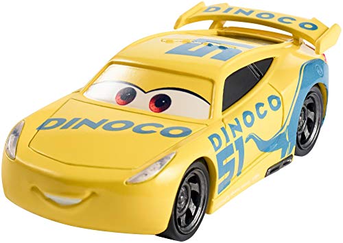 Mattel Disney Cars DXV71 "3 Die-Cast Dinoco Cruz Ramirez" Fahrzeug von Disney Pixar Cars