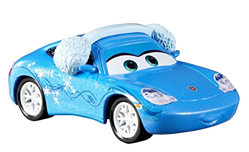Mattel Disney Cars FBG34 - Disney Cars 3 Holiday Die-Cast Schneetag Sally von Disney Pixar Cars