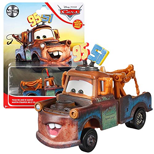 Megasize Modelle Auswahl | Disney Cars 3 | Cast 1:55 Fahrzeuge Auto | Mattel, Typ:Hook / Mater Team 95 and 51 von Disney Pixar Cars