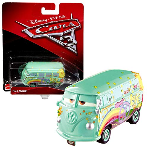 Modelle Auswahl Auto | Disney Cars 3 | Cast 1:55 Fahrzeuge | Mattel, Typ:Fillmore von Disney Pixar Cars