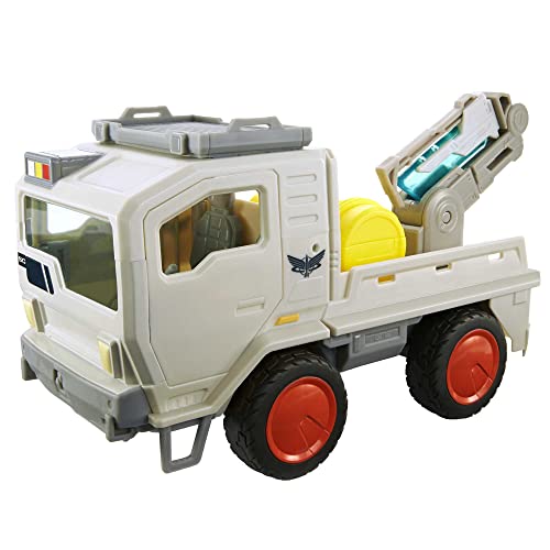 Buzz Lightyear HHJ91 - ca 13cm großes Maßstabsgetreues Basisfahrzeug, authentisches Filmsammlerspielzeug, rollende Räder und funktionsfähige Teile, Spielzeug Geschenk ab 4 Jahren von Buzz Lightyear